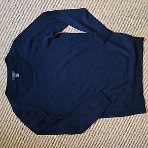 J.Crew XXS thin, navy crewneck sweater
